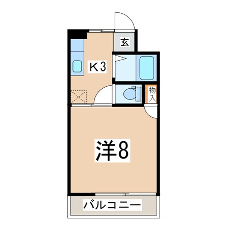 郡山駅 バス23分  島西下車：停歩2分 3階の物件間取画像